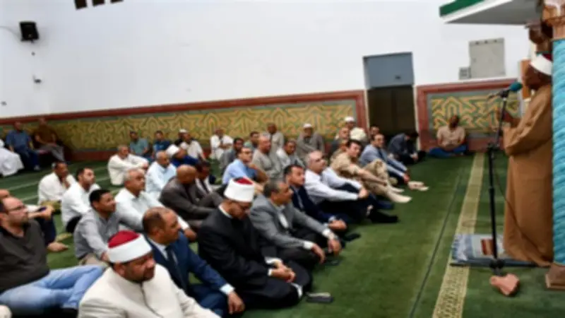محافظ أسوان يحتفل بالعام الهجري الجديد 1448 بمسجد النصر في أجواء إيمانية