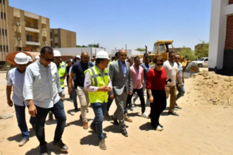 محافظ أسيوط: تنفيذ 70% من أعمال إحلال وتجديد محطة معالجة عرب المدابغ