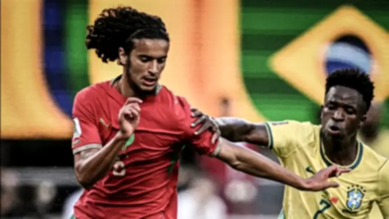أيوب بوعدي.. موهوب المغرب الذي أذهل الجميع أمام البرازيل في مونديال 2026