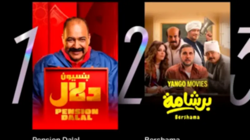 فيلم بنسيون دلال يتصدر مشاهدات يانجو بلاي في مصر