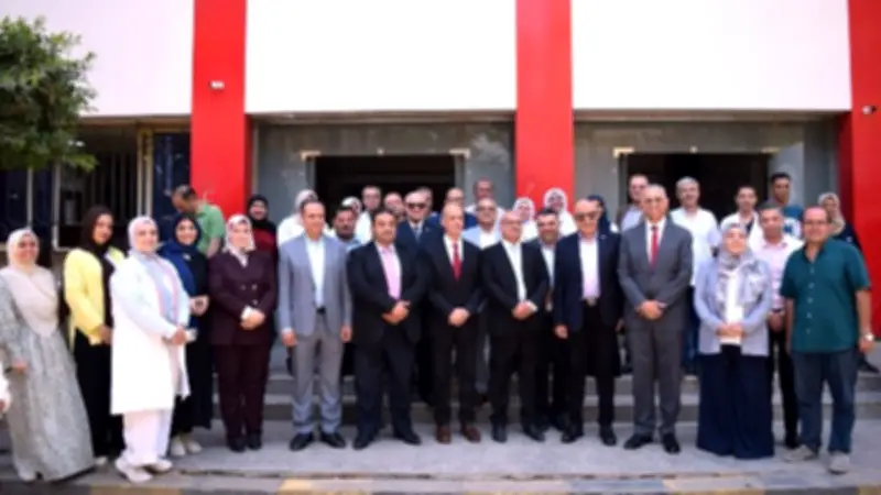 افتتاح توسعات قسمي الصدرية وجراحة الأوعية الدموية بمستشفى جامعة بني سويف
