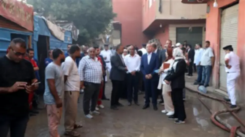 القاهرة تنفي احتجاز منازل بحريق مصر القديمة وتطالب بالدقة