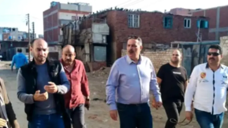 رئيس مياه القناة يقود حملة مكبرة لضبط مخالفات المياه وفحص العدادات