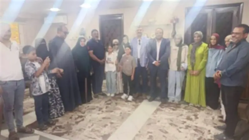 تكريم أوائل الشهادة الإعدادية بإدارة شربين التعليمية في الدقهلية