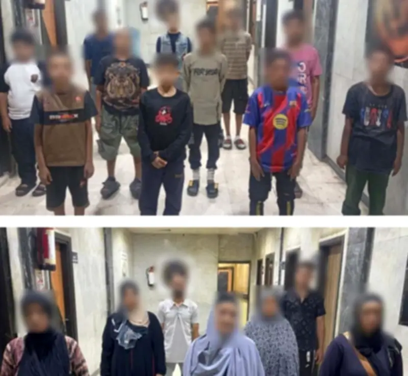 سقوط عصابة استغلال الأطفال في التسول بالدقهلية