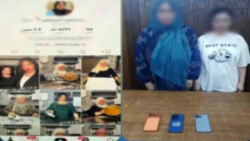 القبض على صانعة محتوى وابنتها بالإسكندرية لبث فيديوهات خادشة