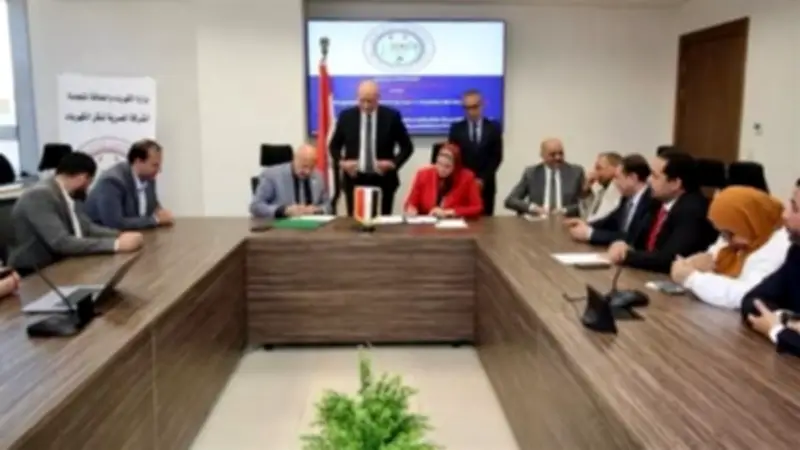 توقيع عقد إنشاء محطة محولات منيا القمح الجديدة بالشرقية