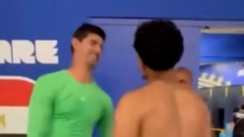كورتوا يطلب قميص مرموش بعد تعادل مصر وبلجيكا في كأس العالم
