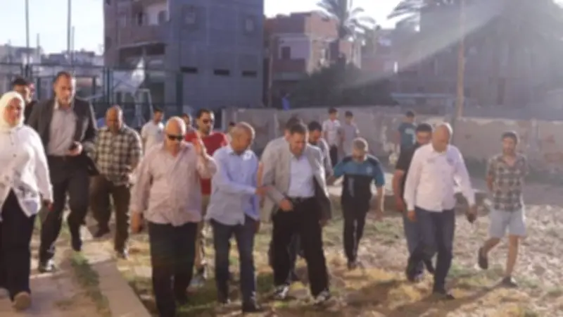 محافظ دمياط يوجه بتطوير المنشآت الرياضية والشبابية في جمصة