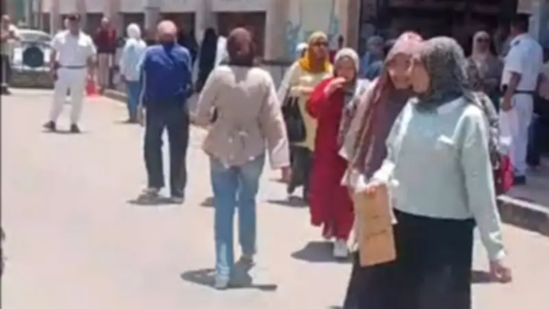 ارتياح طلاب الثانوية العامة بدمياط لسهولة امتحاني التربية الدينية والوطنية