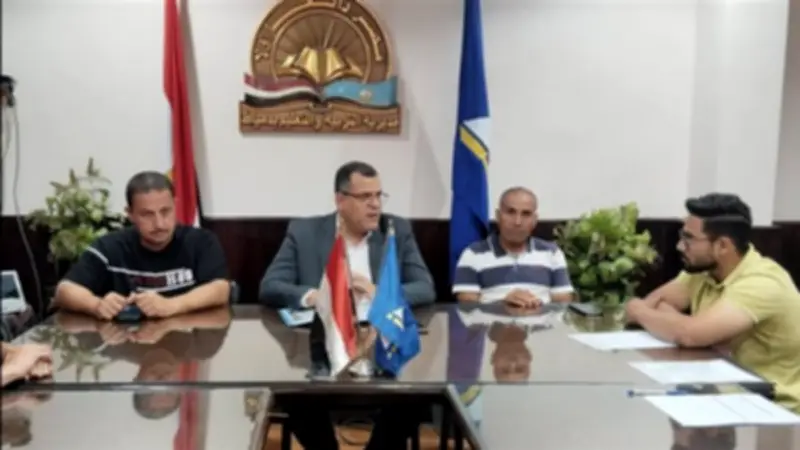وكيل تعليم دمياط يجتمع باتحاد الطلاب لبحث استعدادات امتحانات الثانوية العامة