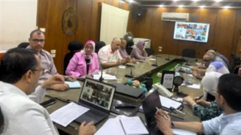 وكيل تعليم الغربية يبحث استعدادات امتحانات الثانوية العامة 2026
