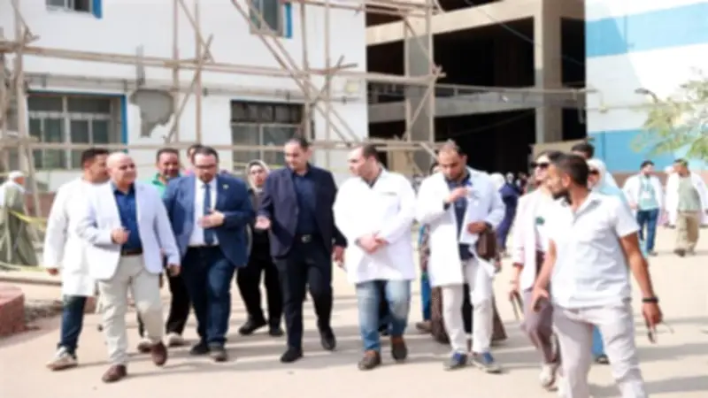 نائب وزير الصحة يتفقد منشآت صحية بالشرقية ويوجه بحل التحديات