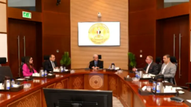 نائب رئيس الوزراء يتابع تطورات مشروع تطوير صناعة الغزل والنسيج