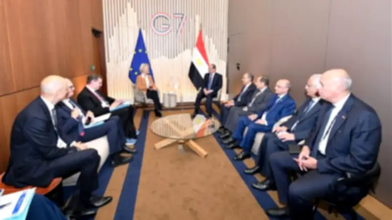تفاصيل تطور الشراكة الاستراتيجية بين مصر والاتحاد الأوروبي في قمة إيفيان