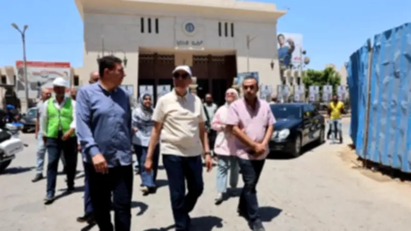 تطوير ميداني المحطة ولوتس في المنيا بحضور المحافظ