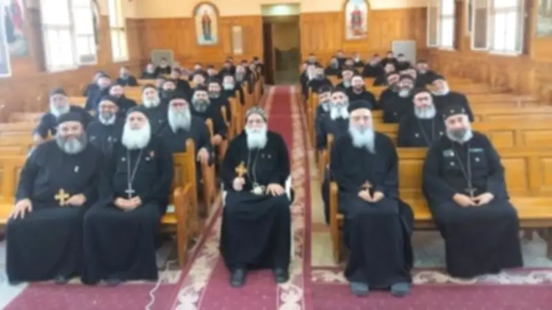 إيبارشية أكتوبر وأوسيم تنظم السيمنار النصف السنوي لمجمع الكهنة