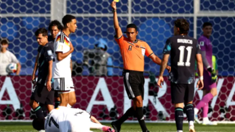 تقييم كارثي للحكم المغربي جلال جيد في مباراة ألمانيا وباراجواي
