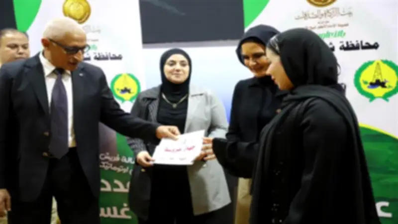 توزيع أجهزة عرائس وكراسي متحركة ودعم للأسر الأولى بالرعاية في شمال سيناء