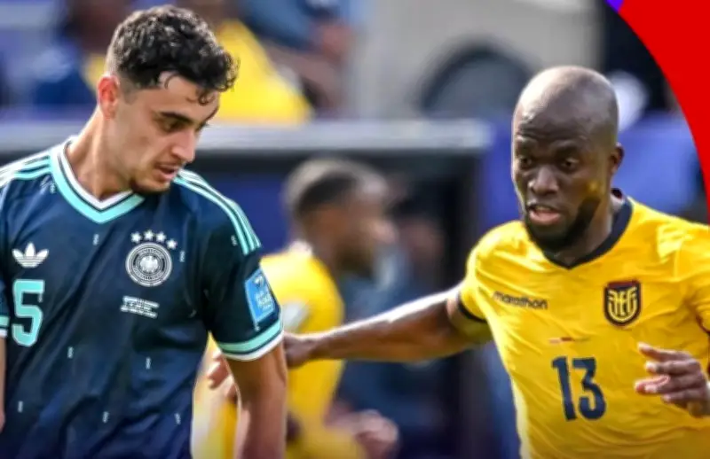 الإكوادور تتعادل مع ألمانيا 2-2 في شوط أول مثير