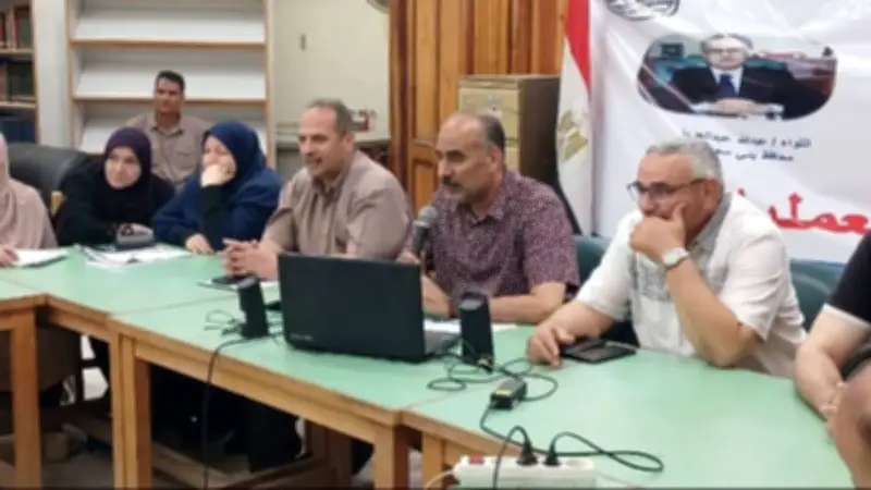 وكيل تعليم بني سويف يشكر القائمين على امتحانات الدبلومات الفنية