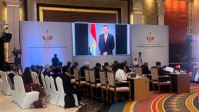 وزير الزراعة يؤكد التزام مصر بتعزيز الأمن الغذائي ودعم صغار المزارعين في مؤتمر بريكس