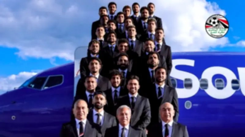 بعثة منتخب مصر تغادر سبوكين إلى كندا لمواجهة نيوزيلندا في كأس العالم