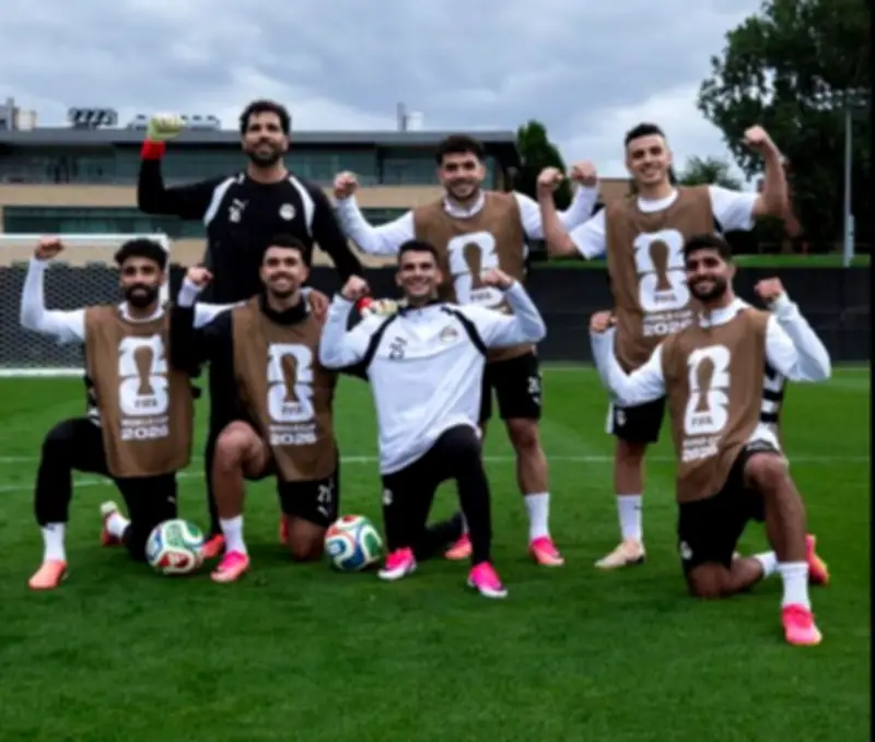 أجواء حماسية وتدريبات مكثفة لمنتخب مصر استعدادًا لمواجهة أستراليا في كأس العالم