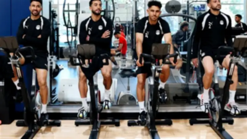 على أنغام يا حبيبتي يا مصر.. منتخب مصر يبدأ مرانه استعدادا لمواجهة نيوزيلندا