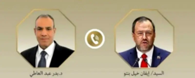 وزير الخارجية لنظيره الفنزويلي: مستعدون لتقديم الدعم للتخفيف من آثار الزلزالين