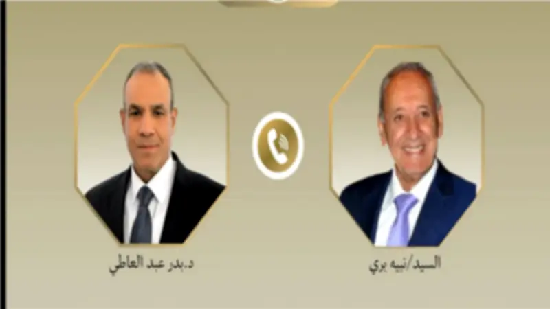 وزير الخارجية يؤكد لنبيه بري دعم مصر الثابت للدولة اللبنانية