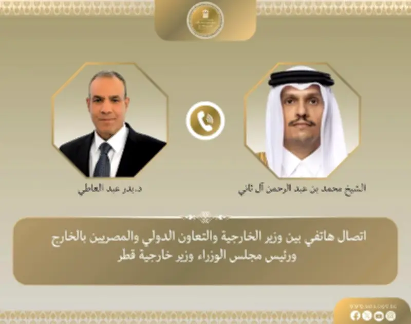 وزير الخارجية يبحث مع نظيره القطري مستجدات الأوضاع الإقليمية