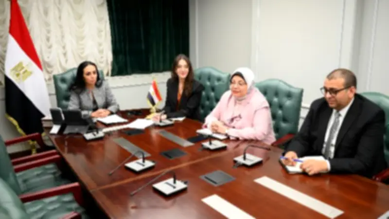 وزيرة التضامن الاجتماعي تبحث مع وزير التنمية البحريني تعزيز التعاون