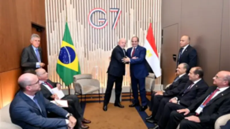 السيسي ودا سيلفا يتفقان على أولوية الحلول السلمية لأزمات الشرق الأوسط وأفريقيا
