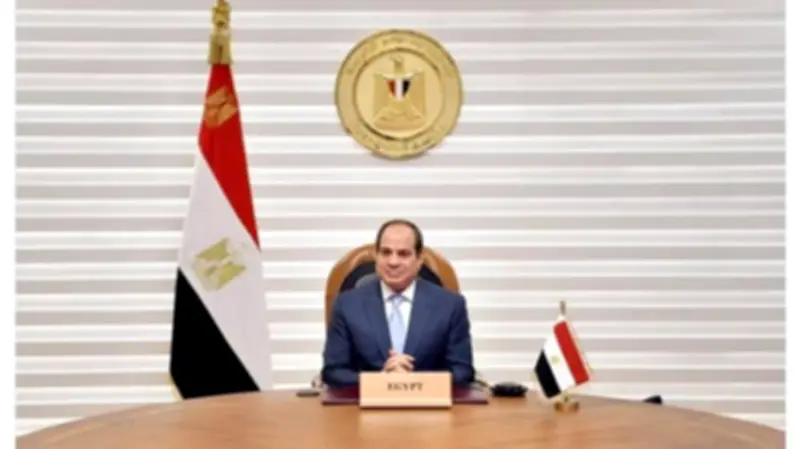 الرئيس السيسي يشيد بجهود أمريكا لحل أزمة سد النهضة