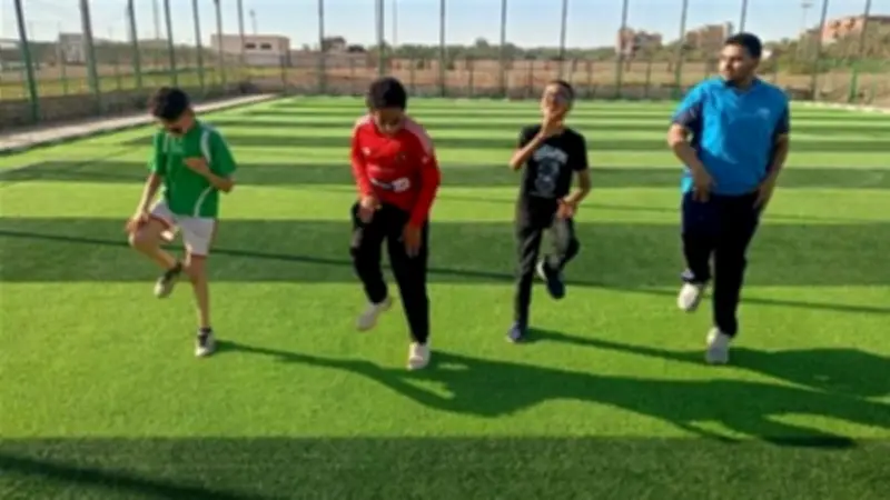 الوادي الجديد تنفذ تدريبات رياضية لذوي الإعاقة البصرية