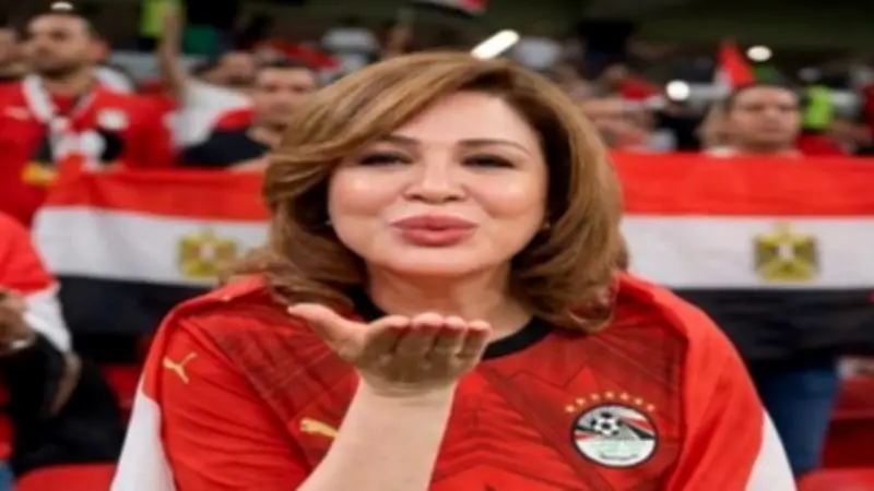 إلهام شاهين تؤازر الفراعنة قبل مواجهة بلجيكا مساء اليوم: يارب وفق منتخبنا
