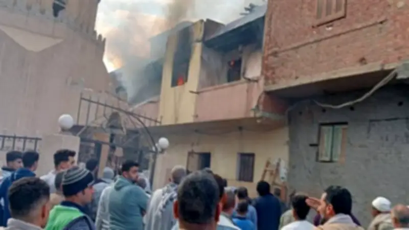 إخماد حريق منزل في مصر القديمة دون إصابات والتحقيقات جارية