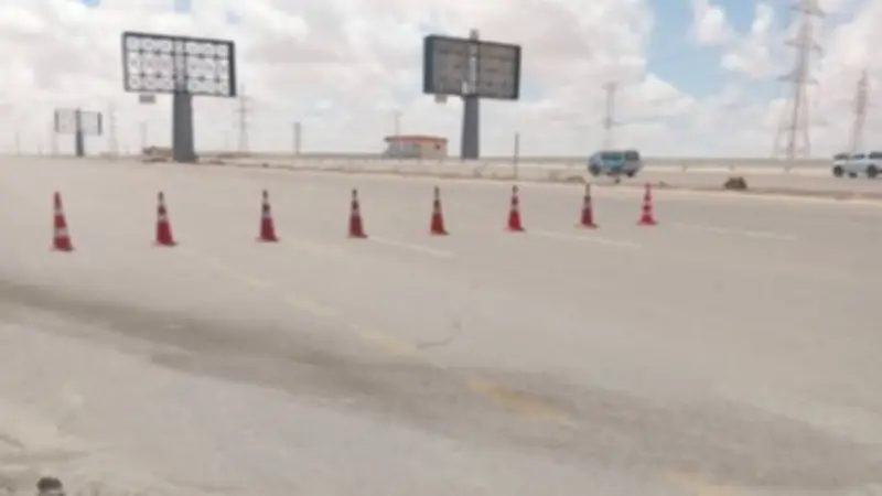 إصابة 5 أشخاص في حادث انقلاب سيارة بطريق الإسكندرية مطروح
