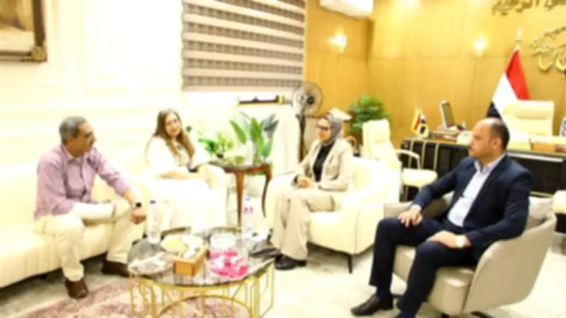 متابعة تنفيذ مبادرة الألف يوم الذهبية بالوادي الجديد بحملة ميدانية