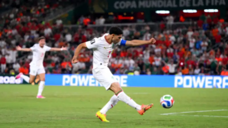عارضة هولندا تحرم حكيمي من هدف التقدم للمغرب في كأس العالم 2026