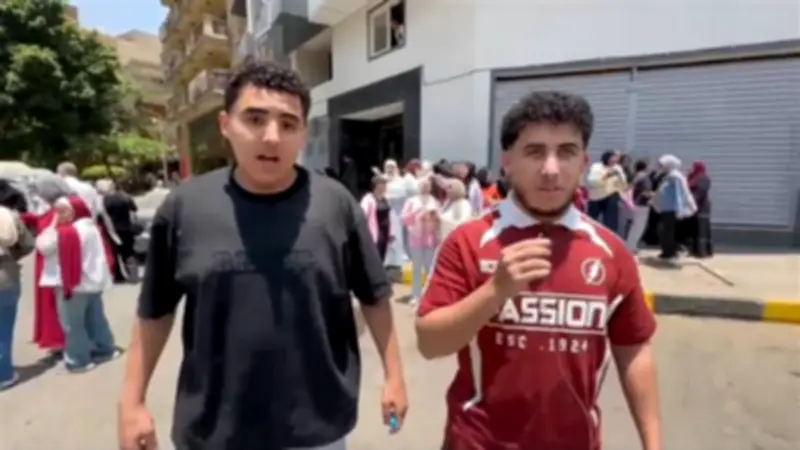 طلاب الثانوية العامة: امتحانات الدين والوطنية سهلة ونشجع المنتخب