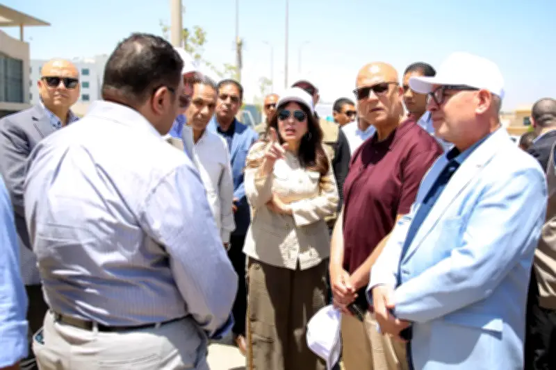 وزيرة الإسكان: منطقة البنوك أحد أهم المراكز المالية والإدارية بالعاصمة الإدارية الجديدة
