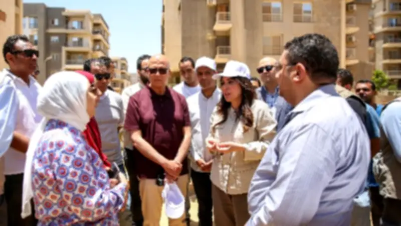 وزيرة الإسكان تتابع تطوير مشروع دار مصر الأندلس بالقاهرة الجديدة