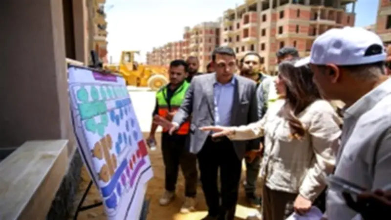 وزيرة الإسكان تتفقد مشروع ديارنا السكني بالتجمع الثالث في القاهرة الجديدة