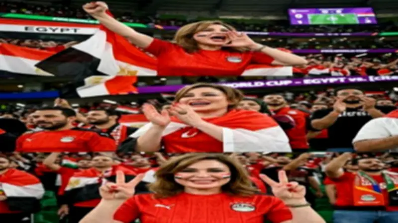 إلهام شاهين تدعم منتخب مصر قبل مواجهة بلجيكا في كأس العالم 2026