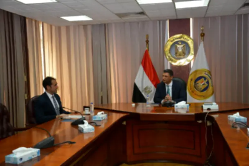 وزير الصناعة يبحث خطط توسع استثمارات جيد تكستايل التركية في مصر
