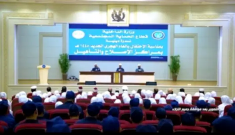 الداخلية تنظم احتفالات دينية بمراكز الإصلاح والتأهيل بمناسبة العام الهجري الجديد