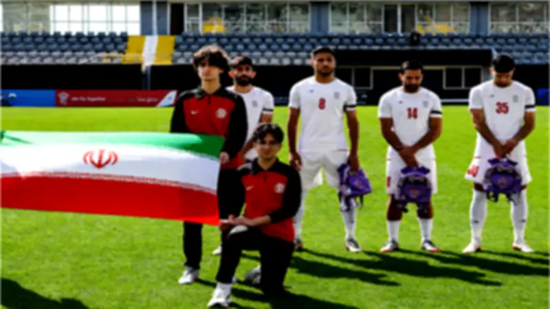 رسالة شكر من منتخب إيران للوس أنجلوس بعد تعادله مع بلجيكا