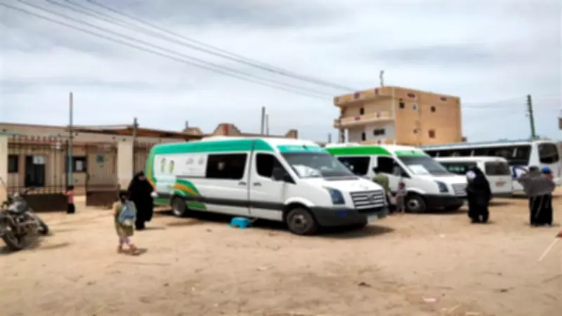 صحة كفر الشيخ: 5847 خدمة طبية مجانية في قوافل "جايين لأهالينا" ببلطيم